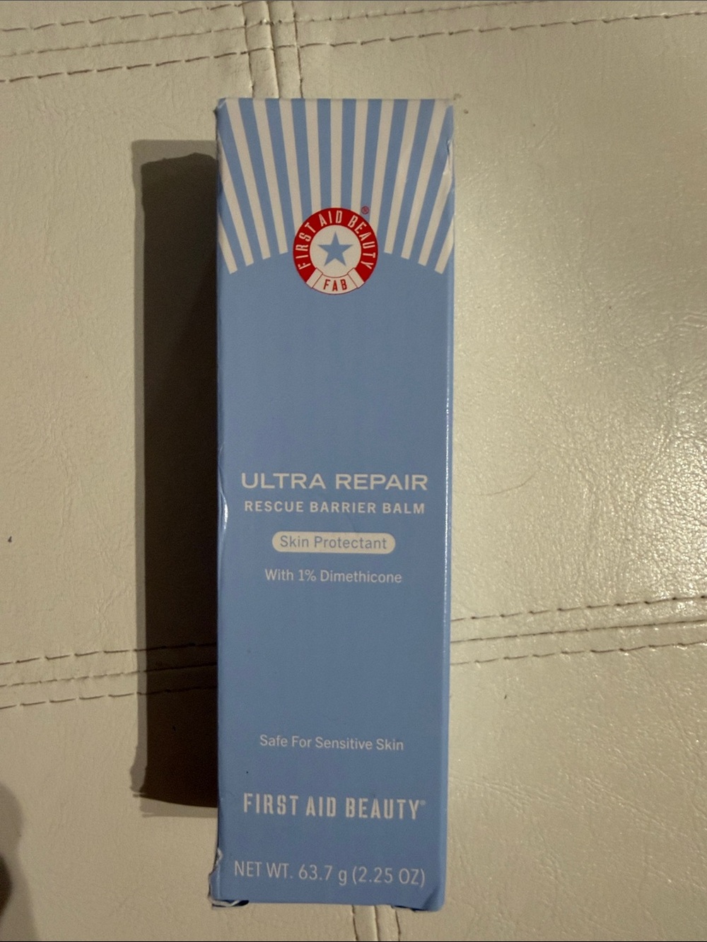 First Aid Beauty Ultra Repair Rescue Barrier Balm – Blue Packaging